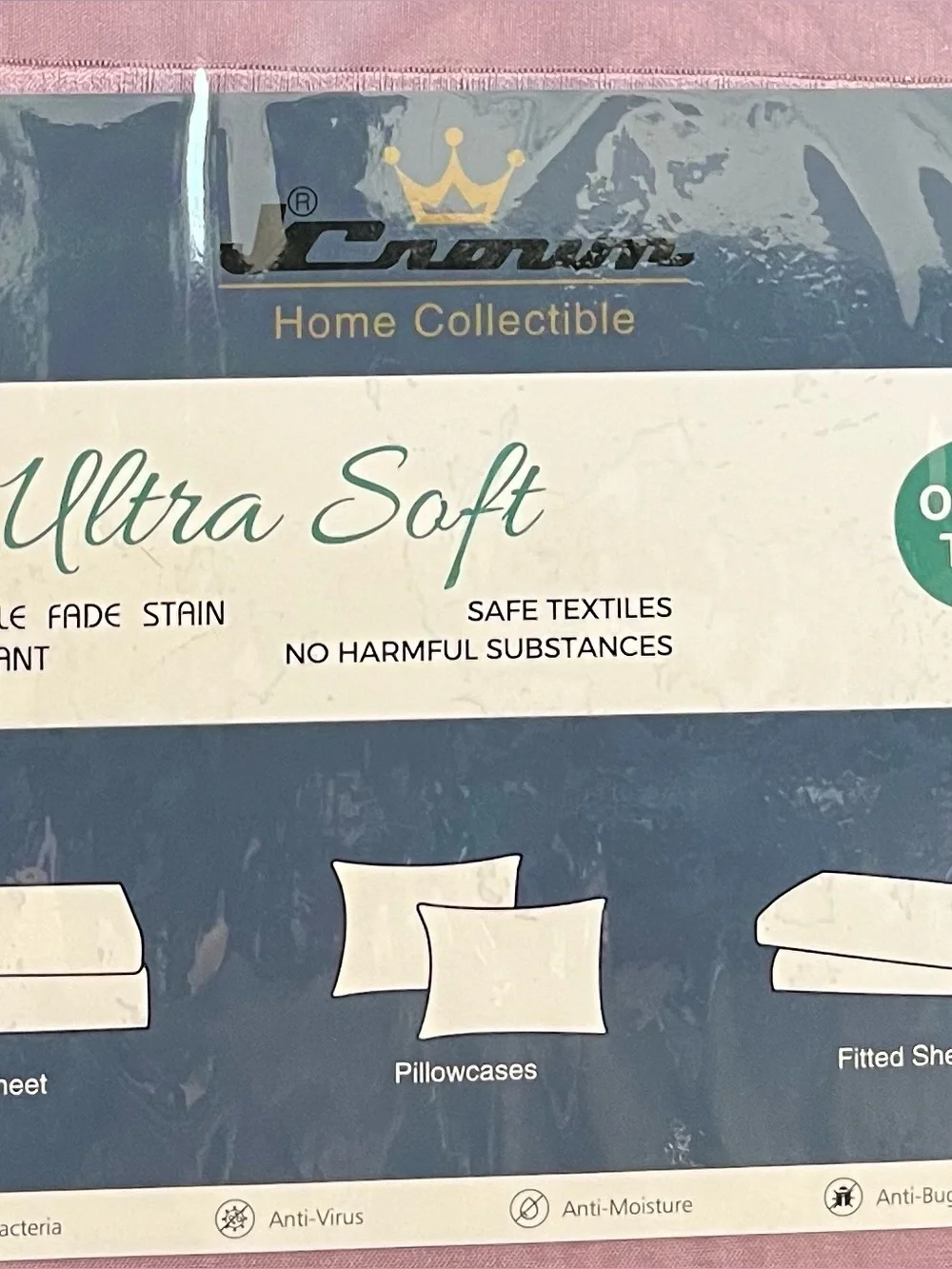 Ultra Soft Queen Sheet Set in Dusty Pink